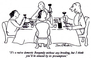 James Thurber cartoon for the New Yorker )