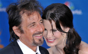 Actor Al Pacino, 73, with girlfriend Lucila Sola, 33