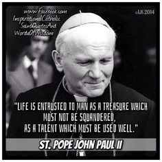 st pope john paul ii more better catholic catholic awesome john paul ...