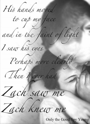 ... Quotes Zach, Ally Carter Quotes, Gallagher Girls Quotes, Girl Quotes