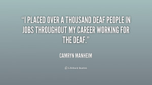 deaf quotes