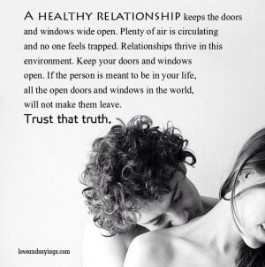 Open Relationship Quotes and Sayings