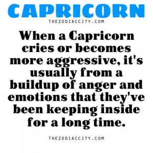 zodiaccity:Zodiac Capricorn facts — When a Capricorn cries or ...