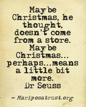 Christmas Quote #Seuss #Quote #Grinch