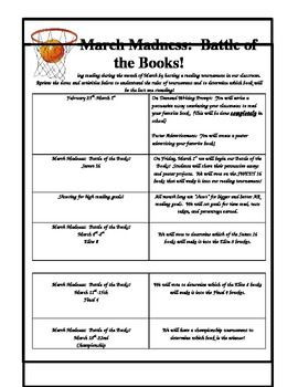 March Madness Reading Tournament