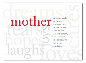 ... of the mothers out there and wish you all a wonderful Mother’s Day