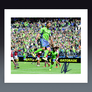 Steiner Sports Clint Dempsey Signed Seattle Sounders Celebration 8x10 ...