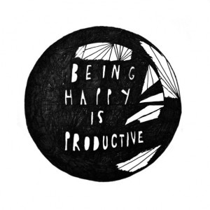 Happily productive Really like this quote! -Kay