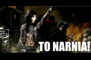 ... andy biersack, black veil brides, bvb, jake pitts, lmfao, lol, narnia
