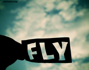 fly quotes sky clouds photography