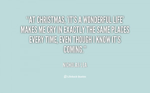 At Christmas, 'It's a Wonderful Life' makes me cry in exactly the ...