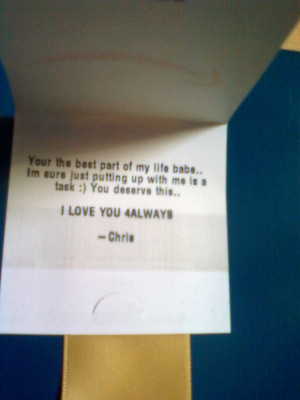 It's official!!! I've got the best boyfriend EVER!!!!! :D