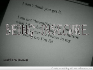 Being Insecure Followsimplyforgirliestumblr