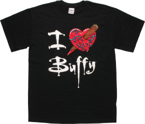 Buffy the Vampire Slayer Love T-Shirt