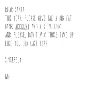 Christmas. Dear Santa...