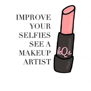 See a make up artist! 