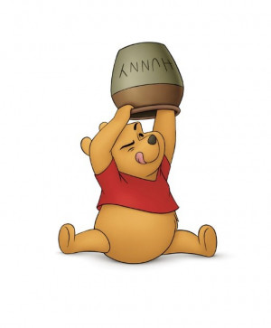 pooh & his honey pot