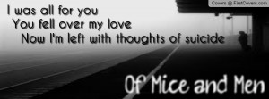 Let Live Of Mice and Men Profile Facebook Covers