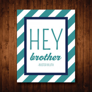 Brother Wall Art INSTANT DOWNLOAD -- Nursery Quotes (8x10 Printable ...