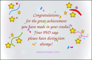 Congratulations for the great achievement