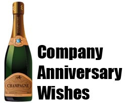 Company Anniversary Wishes