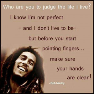 Who are you to judge the me