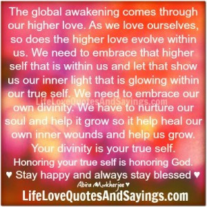 The global awakening ..