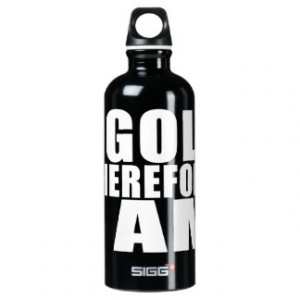 ... Quotes Jokes : I Golf therefore I am SIGG Traveler 0.6L Water Bottle