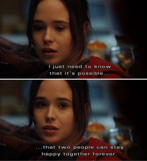 quotes about love ellen page juno love movie quotes movies quotes ...