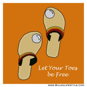 Sketch of the day no 340: Let your toes be free