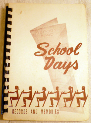 School Days Records and Memories File System by SarahsAtticStuff