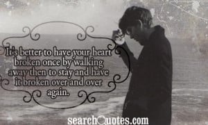 Heartbreak Quotes For Guys Guy heart broken images for