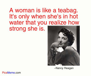 Nancy Reagan quote