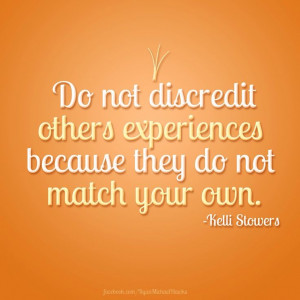 Do Not Discredit... | Ryan Michael Hawks Blog