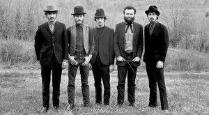 From left, Rick Danko, Levon Helm, Richard Manuel, Garth Hudson and ...