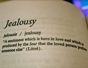 jealousy is a negative feeling which is similar to envy you feel ...