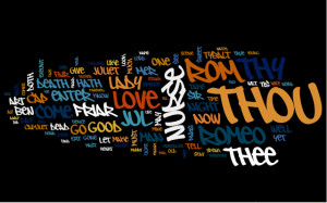Day 46: Romeo and Juliet word cloud