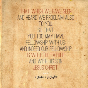 love how our daily devotions have taken us into a deep study of 1 ...