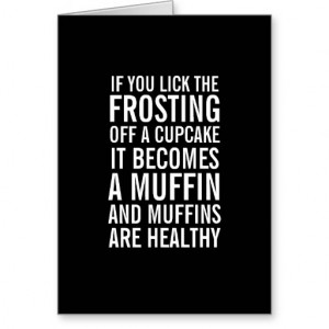 Cupcakes Into Muffins Funny Birthday Card