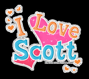 Boys Names I Love Scott quote