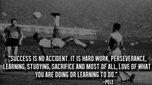 Success is no accident. It is hard work, perseverance, learning ...