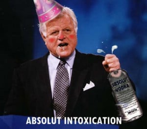 Ted Kennedy Intoxicated