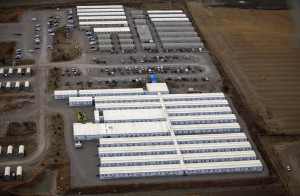 North Dakota Oil Fields Man Camps