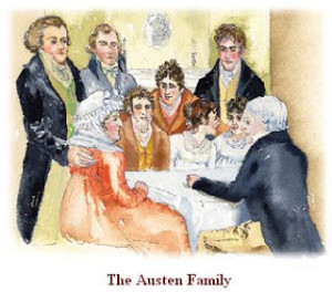 Pic: Jane Austen's World, the Austen family by Jane Odiwe