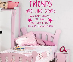 ... like stars wall art sticker quote Childrens / Teenagers bedroom -114