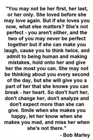 Bob Marley is a genius about women!