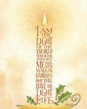 ... verse. Christian faith spiritual inspiration - I Am the Light