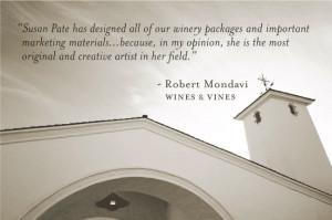 Robert Mondavi Winery robert mondavi on susan pate