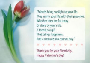 Happy Valentines Day Friendship
