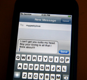 Text messages and relationships